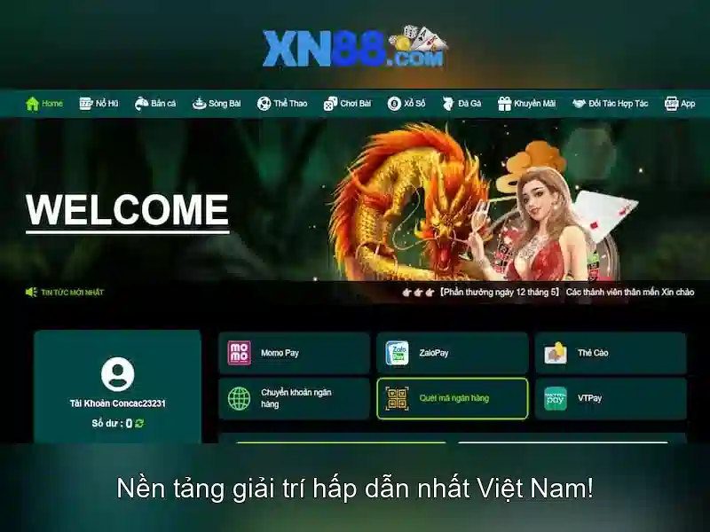 xn88 - Nen tang giai tri truc tuyen va cong dong